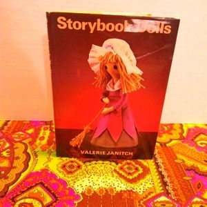 Vintage Storybook Dolls by Valerie Janitch 1979 Handmade Crafts Literary